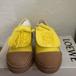 Loewe Anagram Flap Sneakers